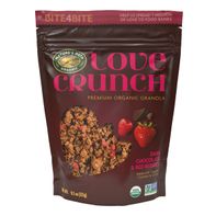 Love Crunch Dark Chocolate &amp; Red Berries Granola️  DestGlow