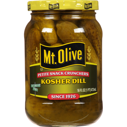 Mt. Olive Kosher Dill Petite Snack Crunchers Pickles