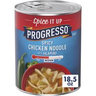 Progresso Spicy Chicken Noodle Soup with Jalapeño️  DestGlow