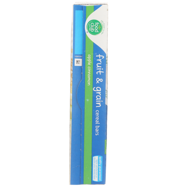 Food Club Apple Cinnamon Fruit &amp; Grain Cereal Bars  DestGlow