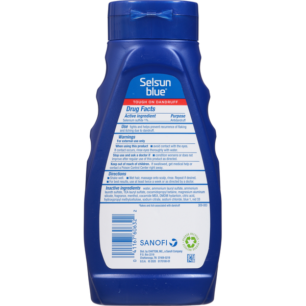 Selsun Blue Antidandruff Shampoo, Maximum Strength, Medicated  DestGlow