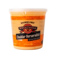 Weyauwega Cheese Cheddar Horseradish Cheese Spread️  DestGlow