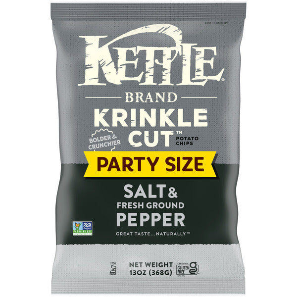 Kettle Brand Salt &amp; Ground Pepper Potato Chips  DestGlow