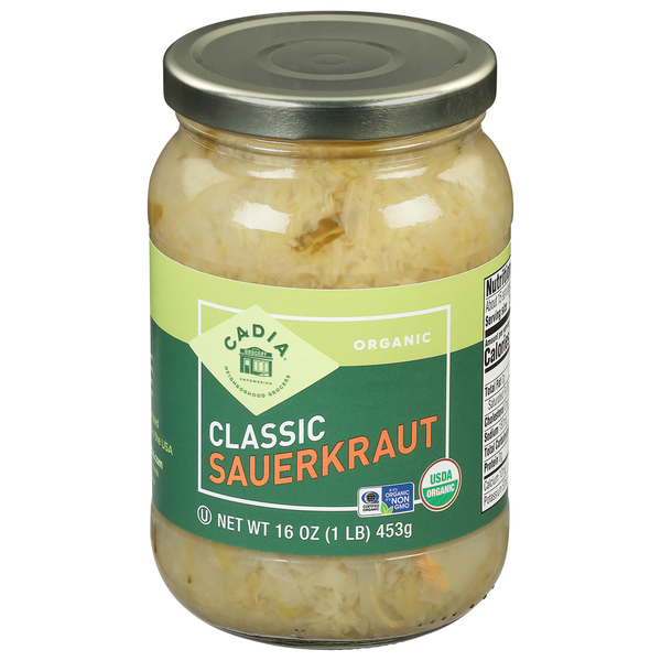CADIA Sauerkraut, Organic, Classic  DestGlow