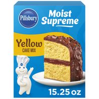 Pillsbury Moist Supreme Yellow Cake Mix, 15.25 oz ...
️  DestGlow