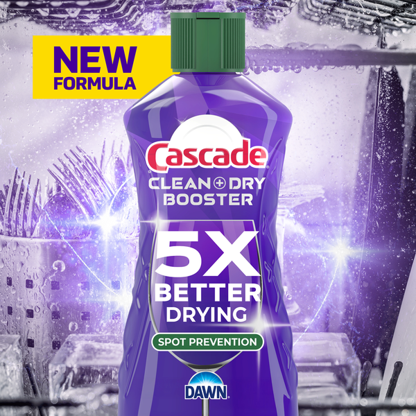 Cascade Rinse Aid Clean &amp; Dry Booster  DestGlow