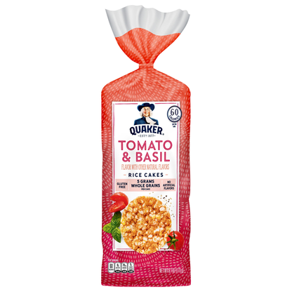 Quaker Tomato &amp; Basil Rice Cakes