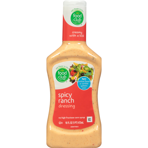 Food Club Spicy Ranch Dressing  DestGlow