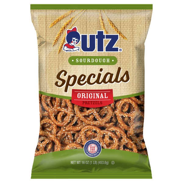 Utz Pretzels, Sourdough, Original, Specials  DestGlow