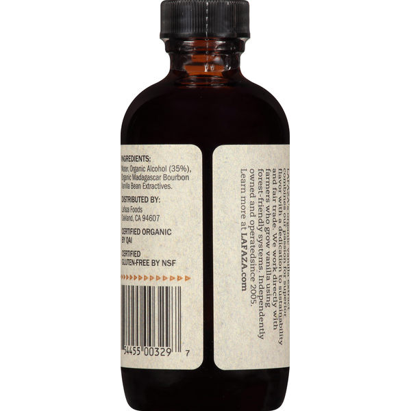 LAFAZA Extract, Organic, Vanilla, Pure Madagascar  DestGlow