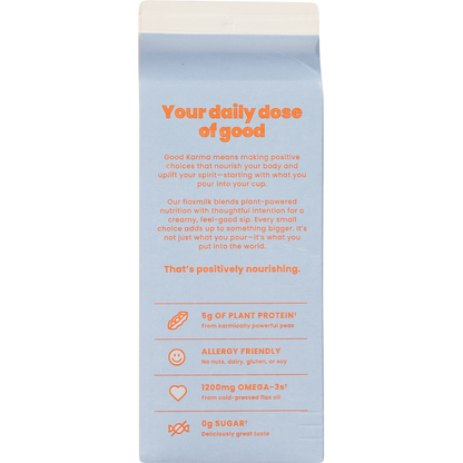 Good Karma Unsweetened Vanilla Flax Milk +Protein