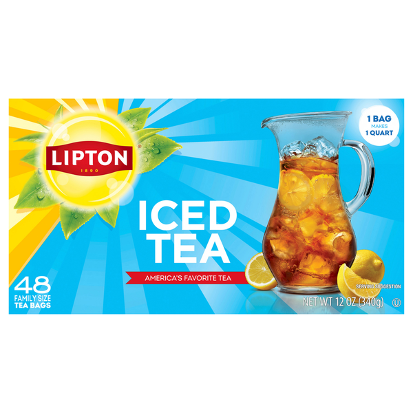 Lipton Iced Tea Family Size  DestGlow