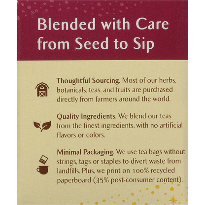 Celestial Seasonings Black Cherry Berry, Caffeine-Free Herbal Tea
