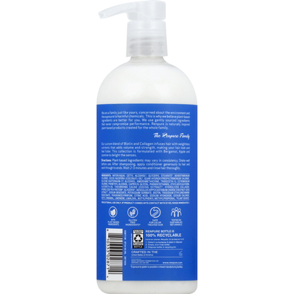 Renpure Conditioner, Biotin &amp; Collagen, Refreshing Moisture