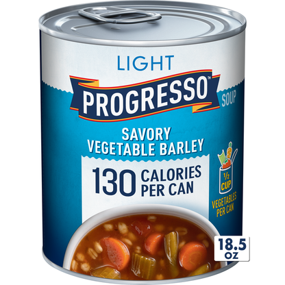 Progresso Light Savory Vegetable Barley Soup