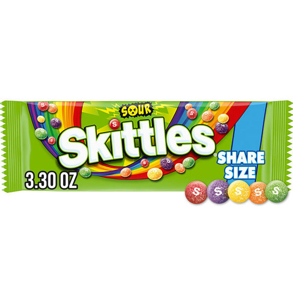 Skittles Sour Candy Share Size  DestGlow