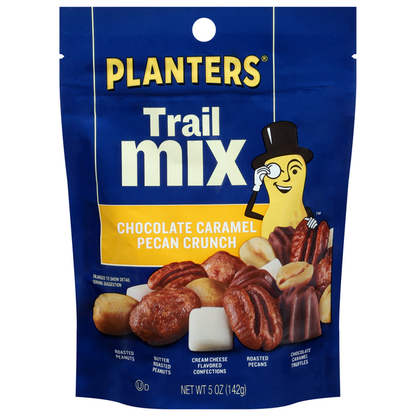 Planters Chocolate Caramel Pecan Crunch Trail Mix  DestGlow