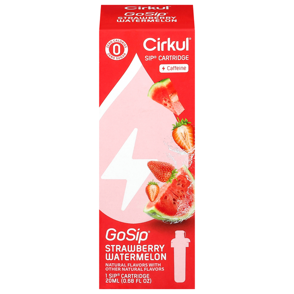 Cirkul Caffeine Strawberry Watermelon Cartridge  DestGlow