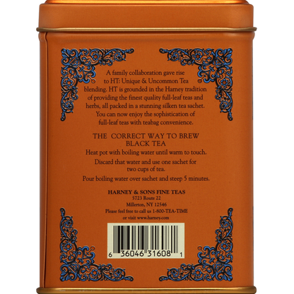 Harney &amp; Sons Black Tea, Hot Cinnamon Sunset, Sachets
