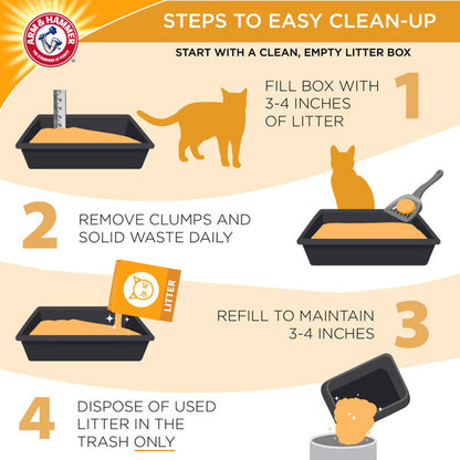 Arm &amp; Hammer Multi-Cat Clumping Litter