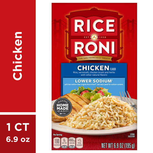 Rice-A-Roni Chicken Rice Mix  DestGlow