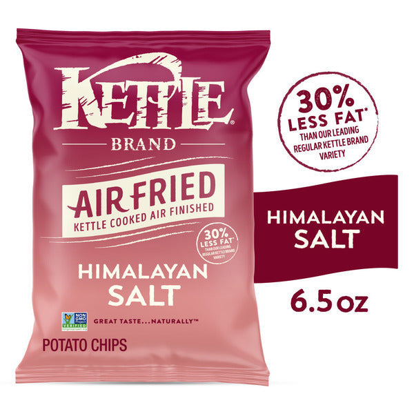 Kettle Brand Air Fried Himalayan Salt Potato Chips  DestGlow