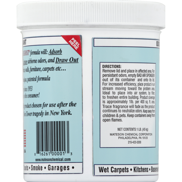 Bad Air Sponge Odor Neutralant  DestGlow