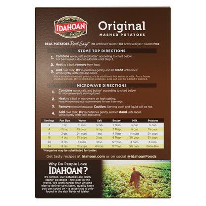 Idahoan® 26.2 oz Original Mashed Potatoes