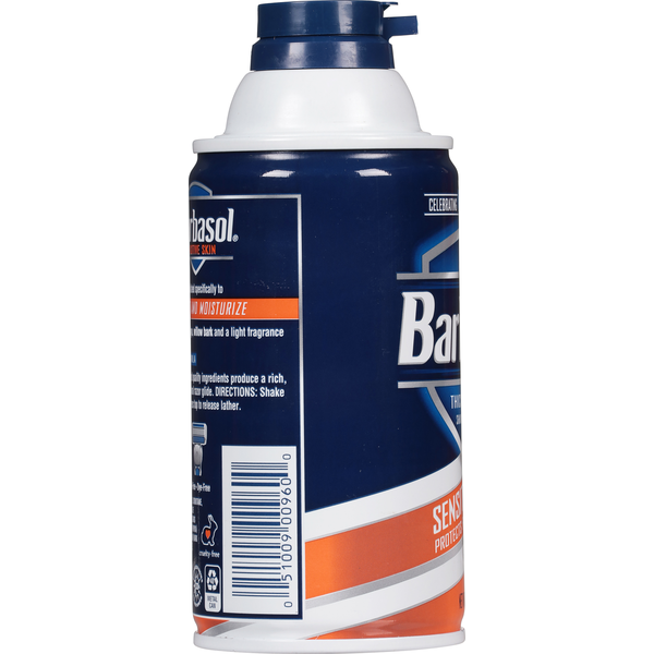 Barbasol Sensitive Skin Thick &amp; Rich Shaving Cream  DestGlow