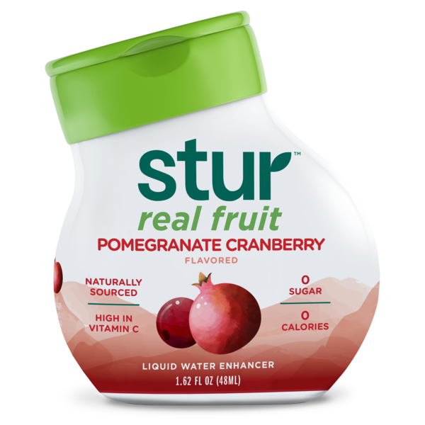 Stur Drinks Pomegranate Cranberry, Liquid Water Enhancer  DestGlow