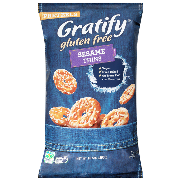 Gratify Sesame Thins  DestGlow