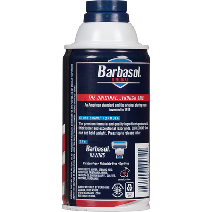 Barbasol Thick &amp; Rich Original Shaving Cream