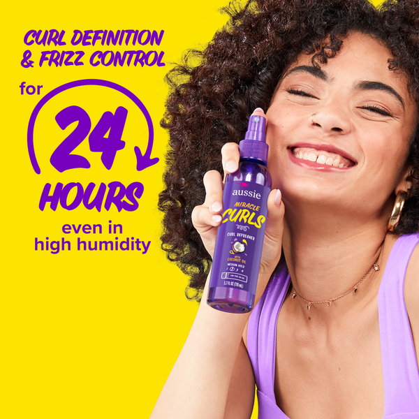 Aussie Miracle Curls Refresher Spray Gel with Coconut &amp; Jojoba