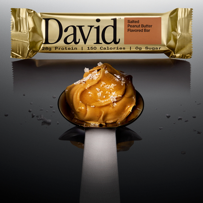 DAVID Bar, Salted Peanut Butter  DestGlow