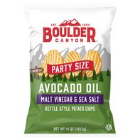 Boulder Canyon Potato Chips, Malt Vinegar &amp; Sea Sa...
️