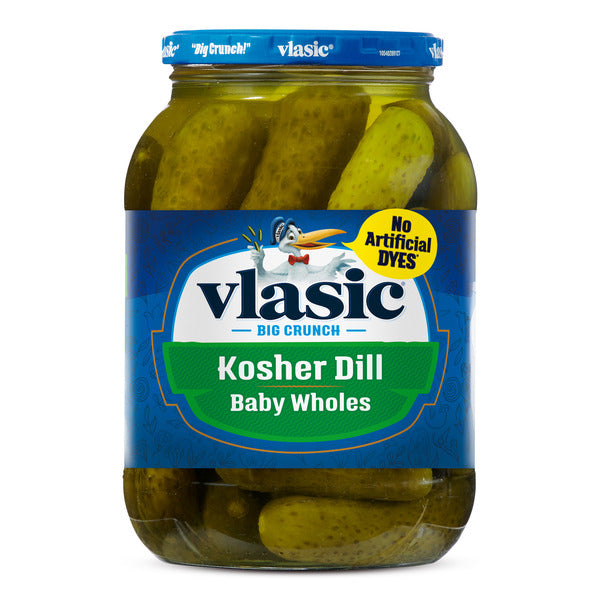 Vlasic Kosher Dill Baby Whole Pickles, Keto Friendly  DestGlow