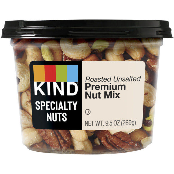 KIND Pre-packaged Bulk No Salt Premium Nut Mix  DestGlow