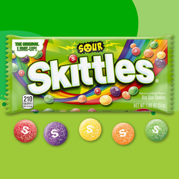 Skittles Sour Candy Full Size  DestGlow