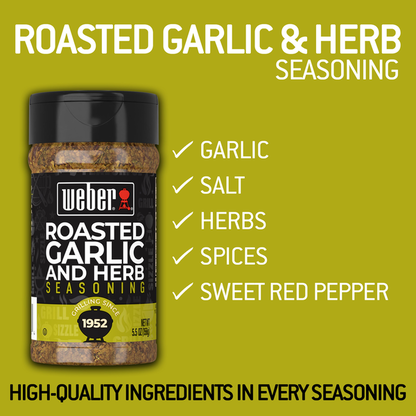 Weber Roasted Garlic &amp; Herb Seasoning