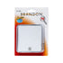 Brandon 4-Inch 7X Magnifying Square Mirror with Suction Cup by Pasteur Pharmacy