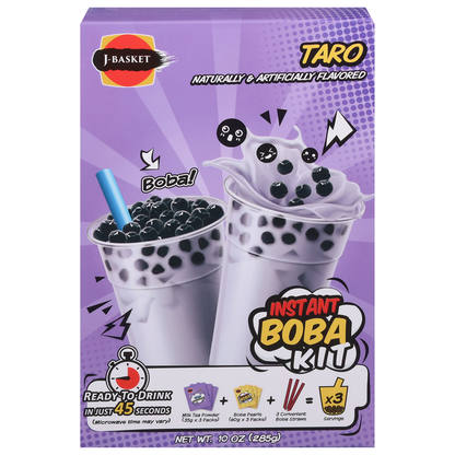 J-Basket Instant Boba Kit, Taro