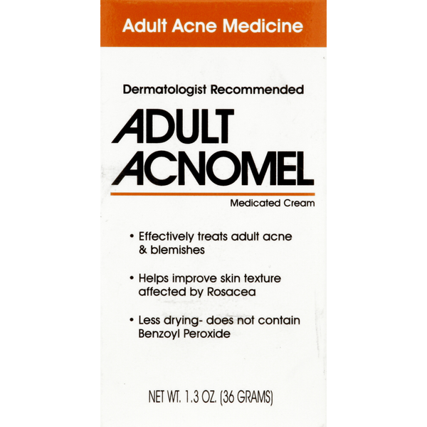 Adult Acnomel Acne Medication, Adult, Tinted Cream  DestGlow
