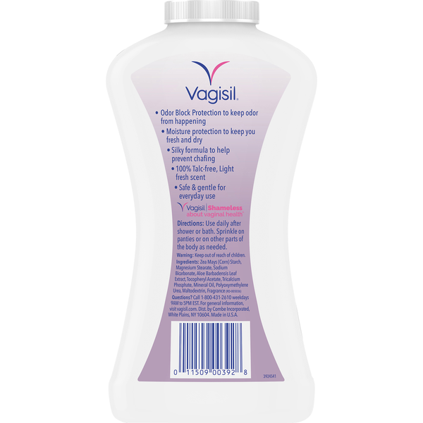 Vagisil Deodorant Powder, 100% Talc Free  DestGlow