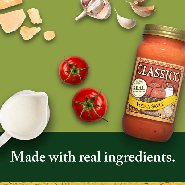 Classico Vodka Sauce Tomato Spaghetti Pasta Sauce