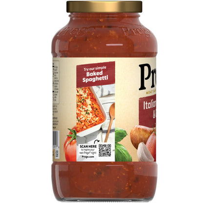 Prego Italian Sausage and Garlic Meat Sauce