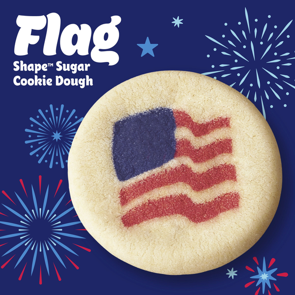 Pillsbury Ready to Bake! Salute To Service Shape Sugar Cookie Dough  DestGlow