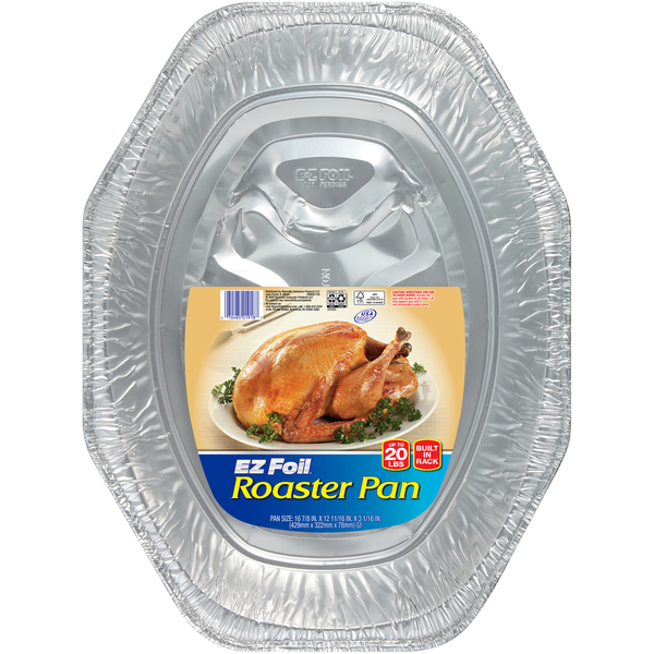 Hefty EZ Foil 16-7/8 x 12-11/16 x 3-1/16 in. Roaster Pan  DestGlow