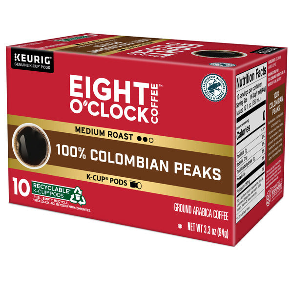 Eight O’Clock Colombian Peaks K-Cup Pods  DestGlow