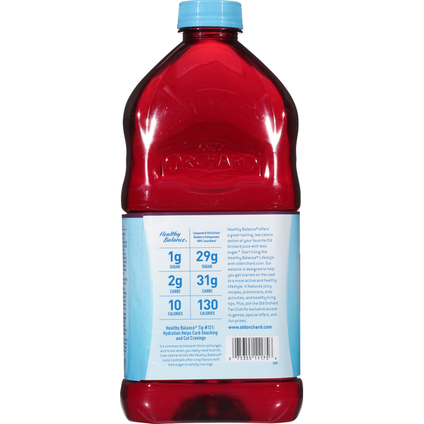 Old Orchard Diet Pomegranate Blueberry Açai Juice Cocktail  DestGlow