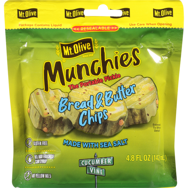 Mt. Olive Pickles, Bread &amp; Butter Chips  DestGlow